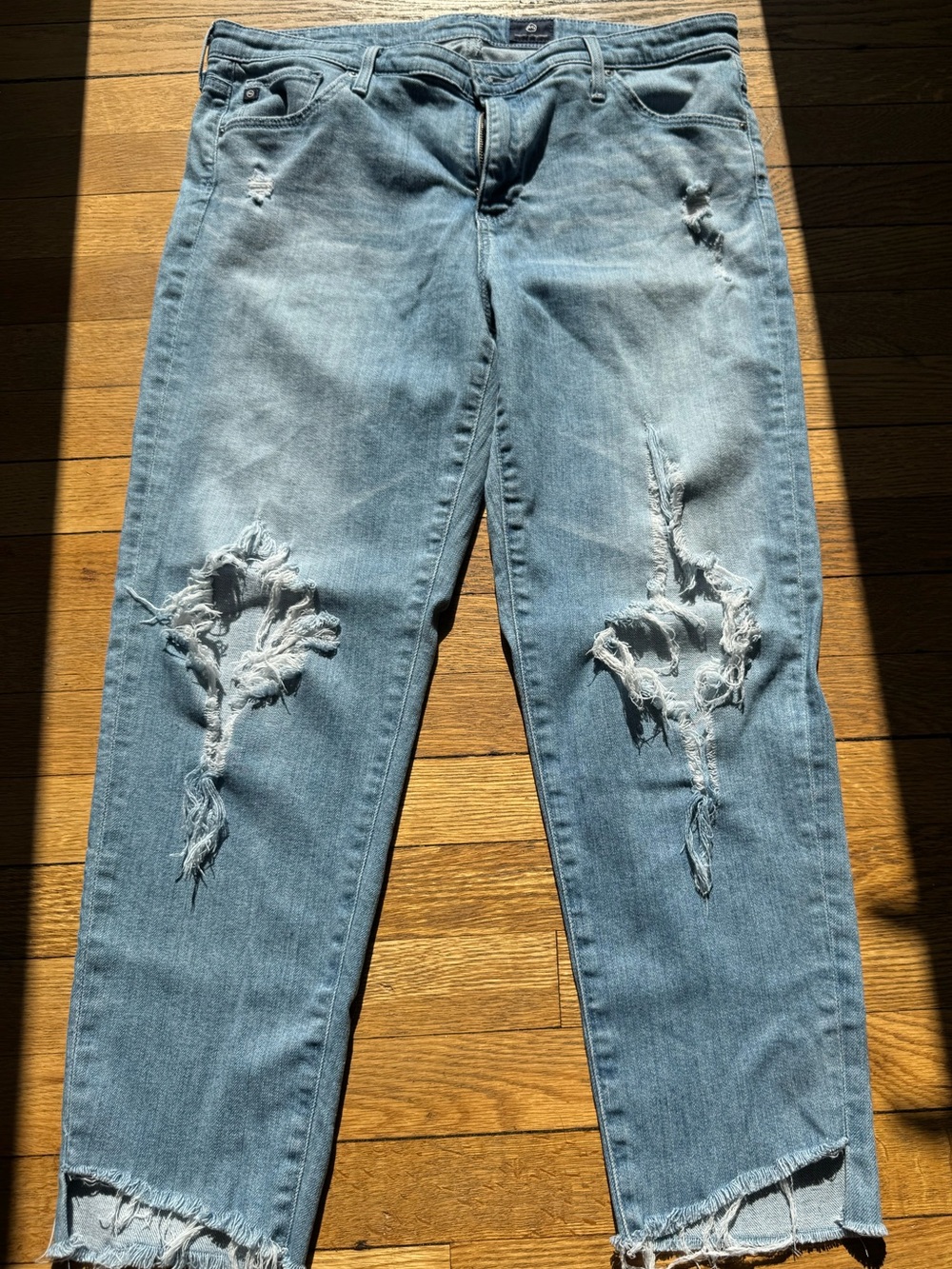 AG Adriano Goldschmied The Stevie Capri Jeans 32